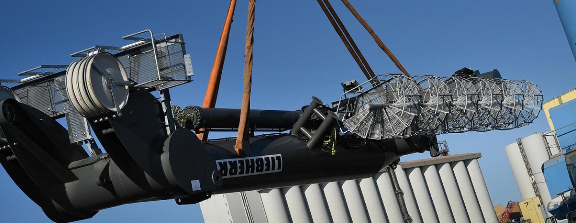 Colis exceptionnel, partie de grue