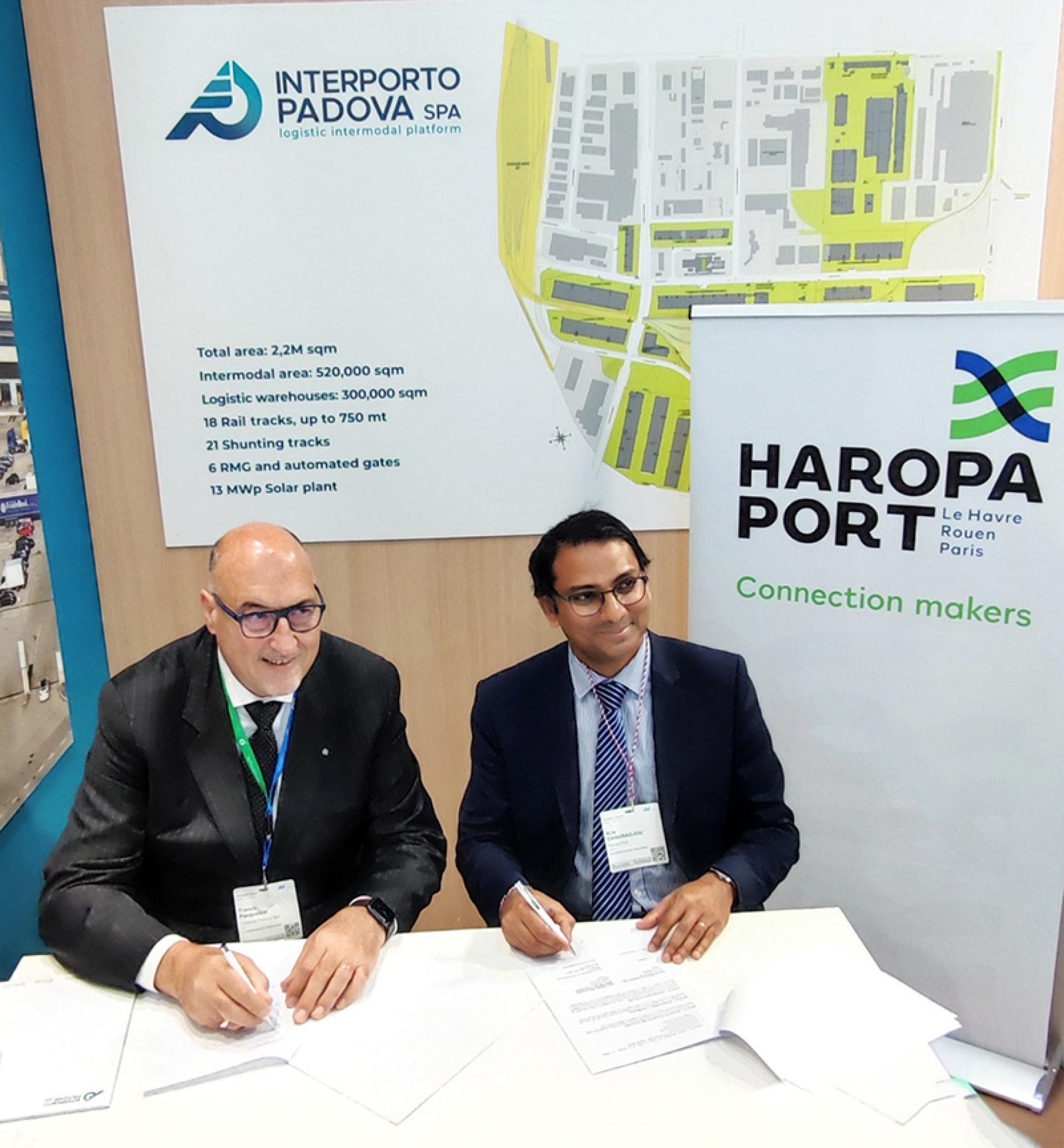 Signature INTERPORTO PADOVA - Enlarge image, modal window