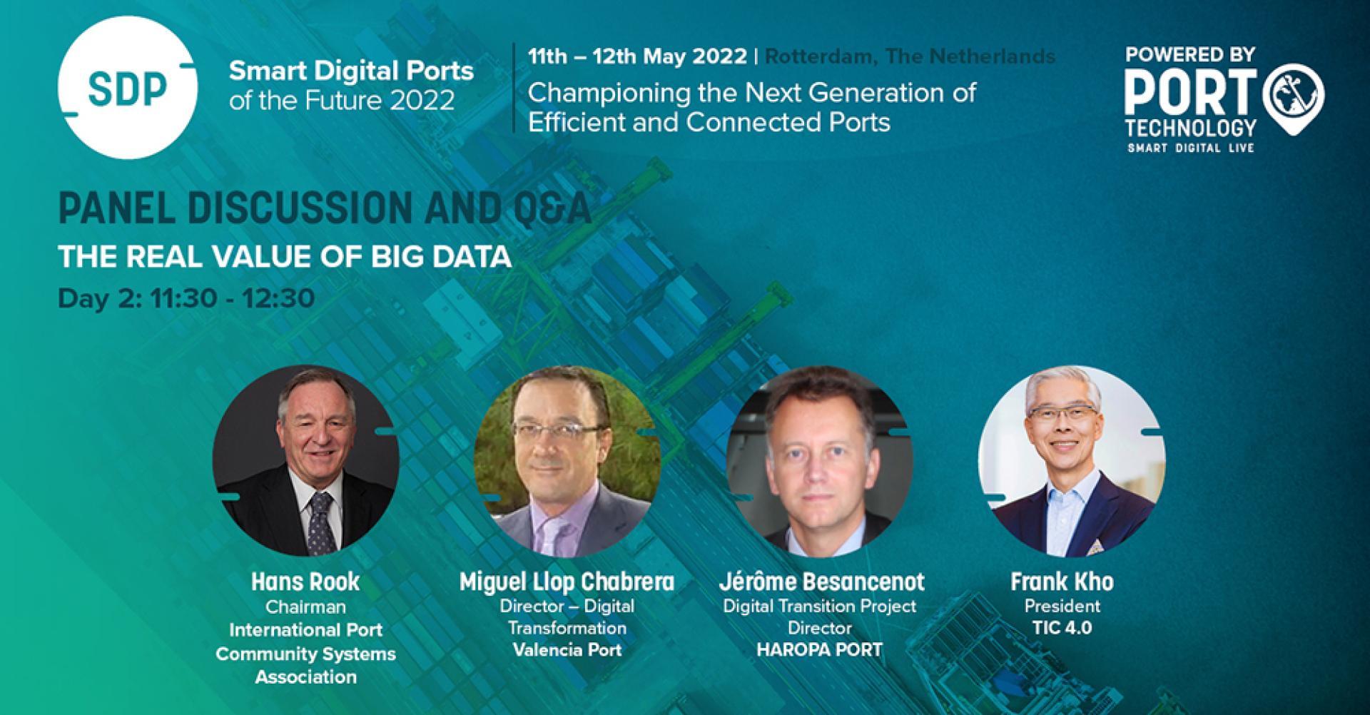 Smart Digital Ports of the Future Conference 2022 - Enlarge image, modal window