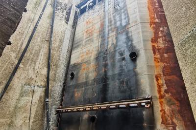 Port P3 de l'écluse François 1er vue de l'intérieur - Agrandir l'image 8 sur 8, fenêtre modale