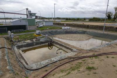 Aire de carénage de traitement des eaux des écluses de Tancarville - Agrandir l'image 6 sur 6, fenêtre modale