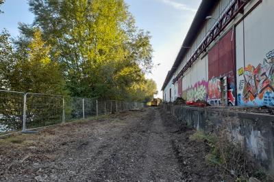Dépose des voies ferrées à Gennevilliers - Agrandir l'image 1 sur 3, fenêtre modale