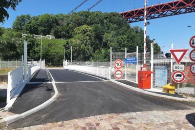 Pont routier des écluses de Tancarville - Agrandir l'image 3 sur 6, fenêtre modale
