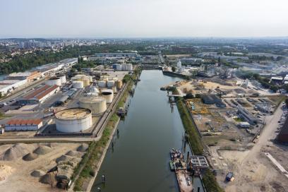 Darse 6 du port de Gennevilliers - Agrandir l'image, fenêtre modale