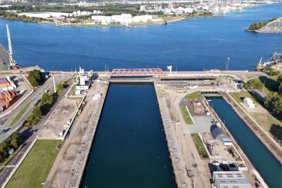 Ecluse François premier 1er Quai des ameriques - Agrandir l'image, fenêtre modale