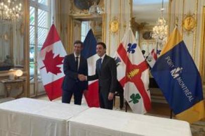 Coopération avec le port de Montréal - Agrandir l'image, fenêtre modale
