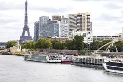 Escale fluviale de Javel à Paris - Agrandir l'image, fenêtre modale
