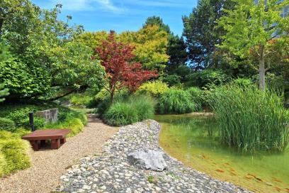 Jardin japonais Le Havre - Agrandir l'image, fenêtre modale