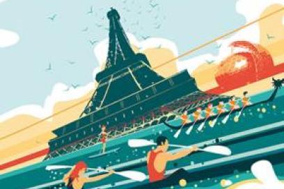 Affiche d'Odyssée Seine 2022 - Agrandir l'image, fenêtre modale