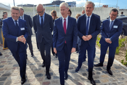 Inauguration du nouveau siège social de Seafrigo au Havre - Agrandir l'image, fenêtre modale