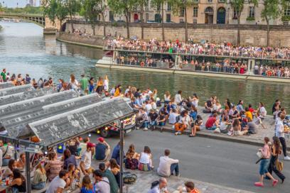 Quais de Seine Paris - Agrandir l'image, fenêtre modale