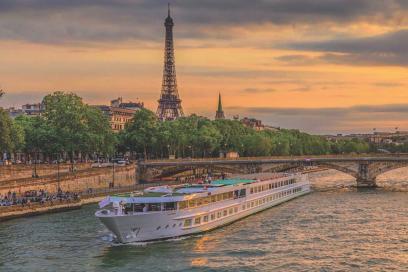 Navire de croisière fluviale MS Seine Princess - Agrandir l'image, fenêtre modale