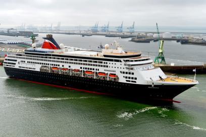 Paquebot renaissance en escale au port du Havre HAROPA PORT - Agrandir l'image, fenêtre modale