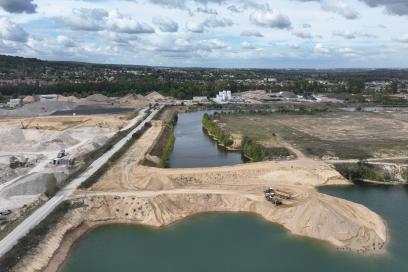 Vue générale des travaux de la phase 1 de PSMO (78) - Enlarge image, modal window