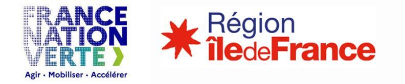 Logos France Nation Verte et Ile de France - Agrandir l'image, fenêtre modale